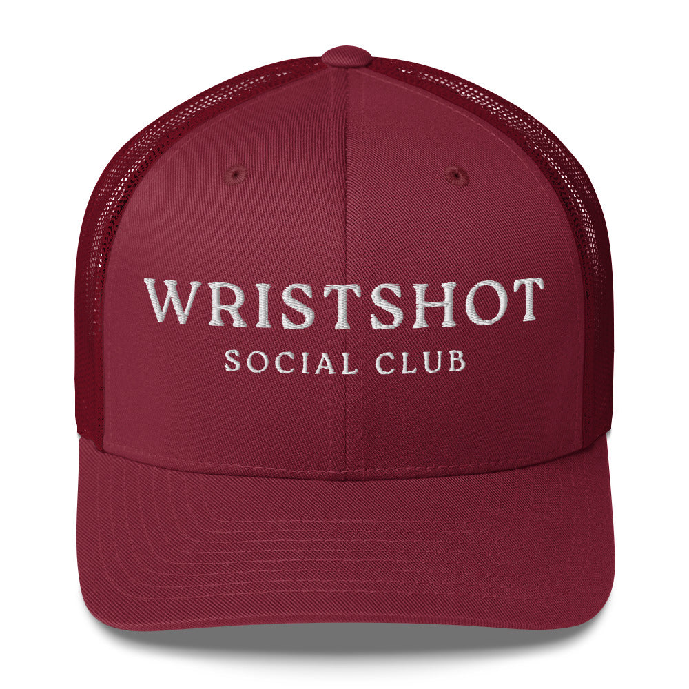 Social Club Trucker Cap - Wristshot Social Club